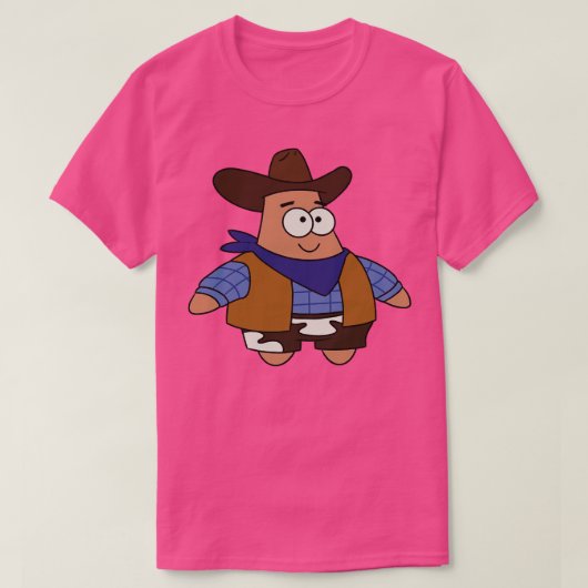 Cowboy Patrick T-shirt (Design voorkant)