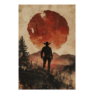 Cowboy Perfect Poster