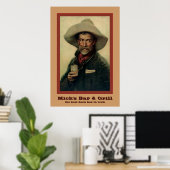  Cowboy Persoonlijke Bar Poster (Thuiskantoor)