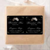 Cowboy Pet Barbed Wire op label van Parchment Cand (Insitu)