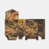 Cowboy Pet Bedankdoosjes (Uitgevouwen)