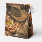 Cowboy Pet Bedankdoosjes (Achterkant)