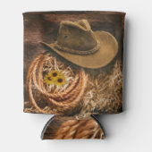 Cowboy Pet Blikjeskoeler (Voorkant)