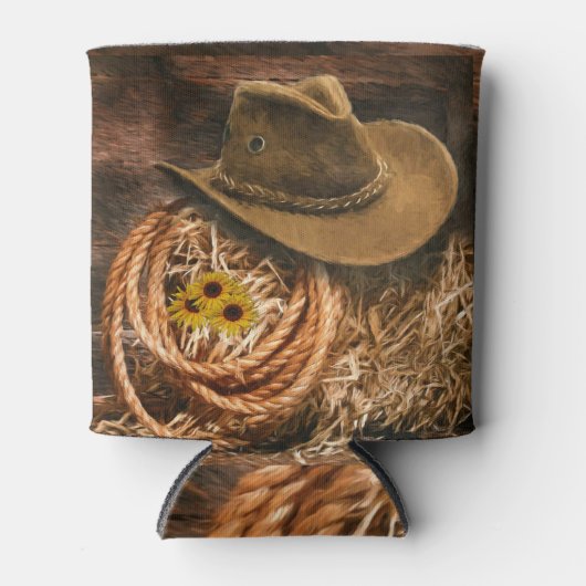 Cowboy Pet Blikjeskoeler (Voorkant)