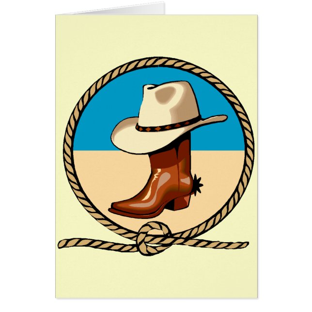 Cowboy Pet, Boots en Rope (Voorkant)