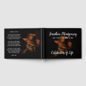 Cowboy Pet en Boots Celebration of Life Gastenboek (Volledig)