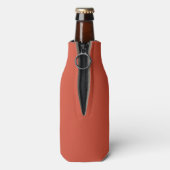 Cowboy Pet en Boots gepersonaliseerd Flesjeskoeler (Fles Achterkant)
