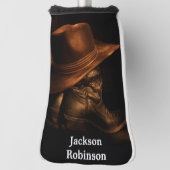 Cowboy Pet en Boots Golfheadcover (Draai 90)