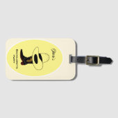 Cowboy Pet en laars Bachelorette Party Bagagelabel (Voorkant (horizontaal))