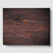 Cowboy Pet en Lasso Celebration of Life Gastenboek (Achterkant)