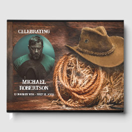 Cowboy Pet en Lasso Celebration of Life Gastenboek