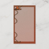 Cowboy Pet en Touw  Visitekaartje (Voorkant)