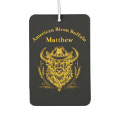 Cowboy Pet Golden Buffalo Art Luchtverfrisser (Voorkant)