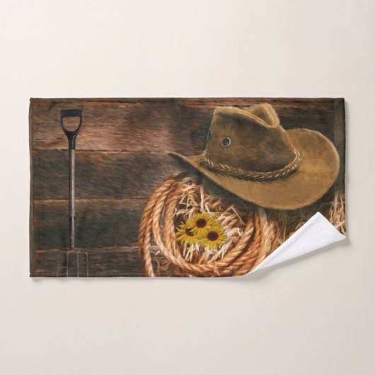 Cowboy Pet Handdoek (Handdoek)