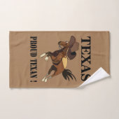 Cowboy Pet Horse Proud Texan Handdoek (Handdoek)