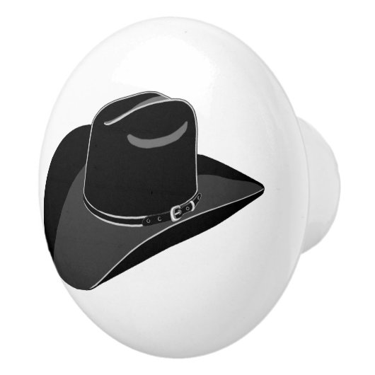 Cowboy pet keramische knop (Rechts)