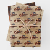 Cowboy Pet Koeienhuid Inpakpapier Vel (In situ)