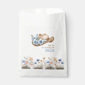 Cowboy Pet met Boho Wildflower Western Bedankzakje (Voorkant)
