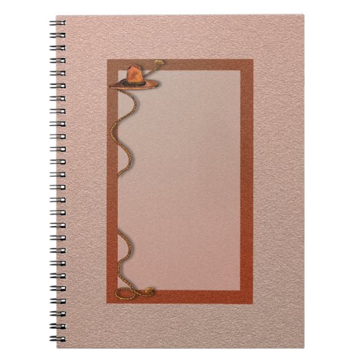 Cowboy Pet Notitieboek (Voorkant)