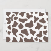 Cowboy Pet ONE Eerste Rodeo 1e Verjaardagsfeest Kaart (Achterkant)