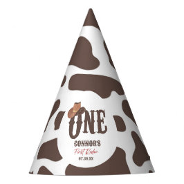 Cowboy Pet ONE Eerste Rodeo 1e Verjaardagsfeestje  Feesthoedjes