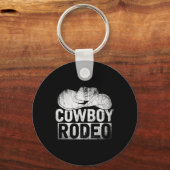 Cowboy Pet Paardensport Gift Horseck Riding Rodeo  Sleutelhanger (Voorkant)