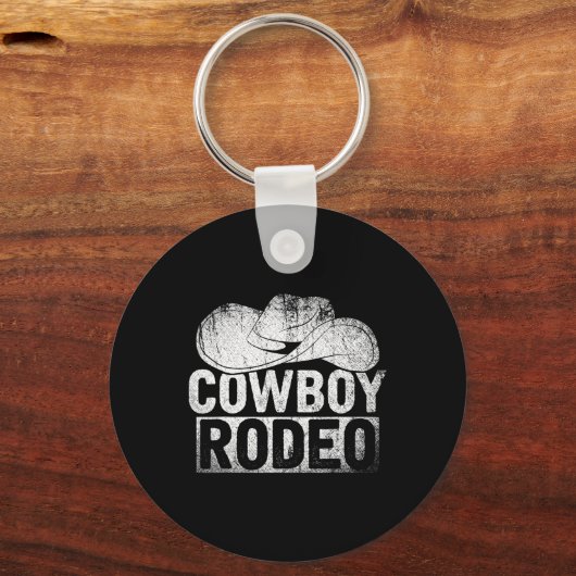 Cowboy Pet Paardensport Gift Horseck Riding Rodeo  Sleutelhanger (Voorkant)