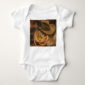 Cowboy Pet Romper (Voorkant)