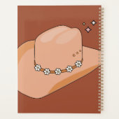 Cowboy Pet Rust Terracotta Planner (Achterkant)