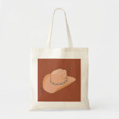 Cowboy Pet Rust Terracotta Tote Bag (Voorkant)