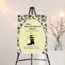 Cowboy Pet Schoenen Patroon Bachelorette Party
