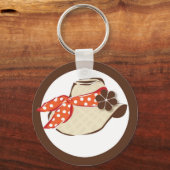 Cowboy Pet Sleutelhanger (Voorkant)