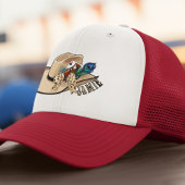 Cowboy Pet spelen Kaart en Pauw Trucker Hat