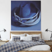 Cowboy Pet Stretted Canvas Print (Insitu (Slaapkamer))