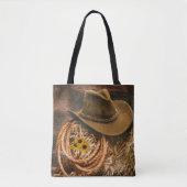 Cowboy Pet Tote Bag (Voorkant)