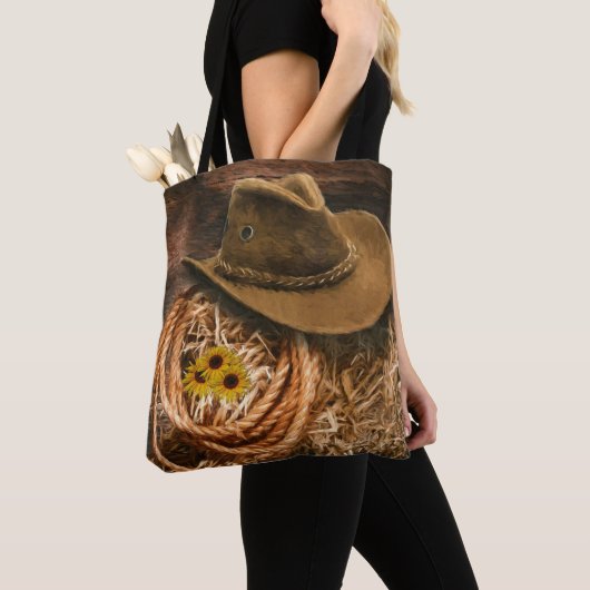 Cowboy Pet Tote Bag (Dichtbij)