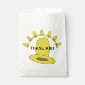 Cowboy Pet Verjaardagsfeestje Bedankzakje (Voorkant)