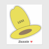 Cowboy Pet Verjaardagsfeestje Sticker (Vel)