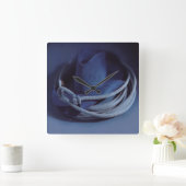 Cowboy Pet Wall Clock Vierkante Klok (Huis)
