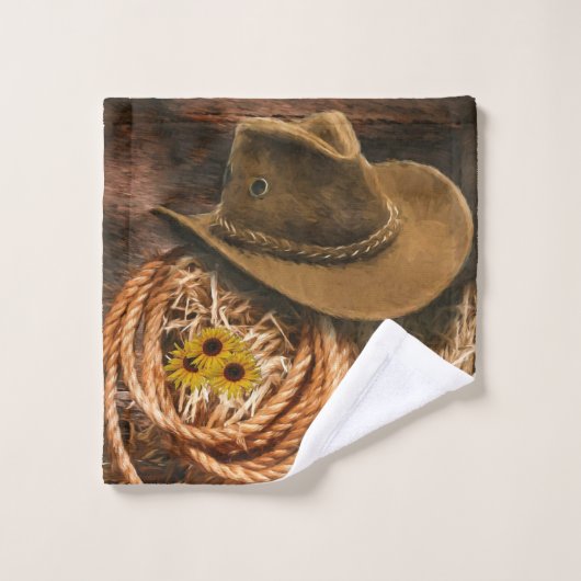 Cowboy Pet Washandje (Wasdoekje)