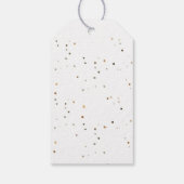 Cowboy Pet Western Blue Boy Baby shower Cadeaulabel (Achterkant)