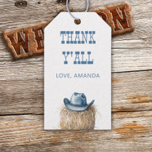 Cowboy Pet Western Blue Boy Baby shower