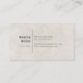 Cowboy pet western visitekaartje (Achterkant)