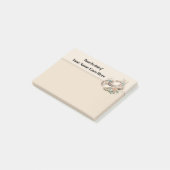 Cowboy pet westerne naam desk note (Schuin)