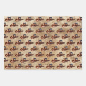 Cowboy Petten Boots Koeienhuid Inpakpapier Vel (Voorkant)