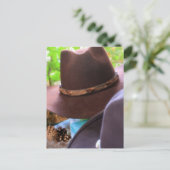 Cowboy-Petten Briefkaart (Staand voorkant)