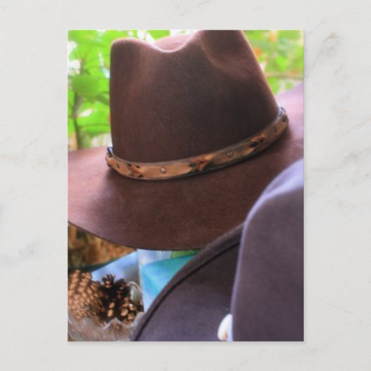 Cowboy-Petten Briefkaart (Voorkant)