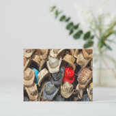 Cowboy-Petten Briefkaart (Staand voorkant)