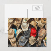 Cowboy-Petten Briefkaart (Voorkant / Achterkant)