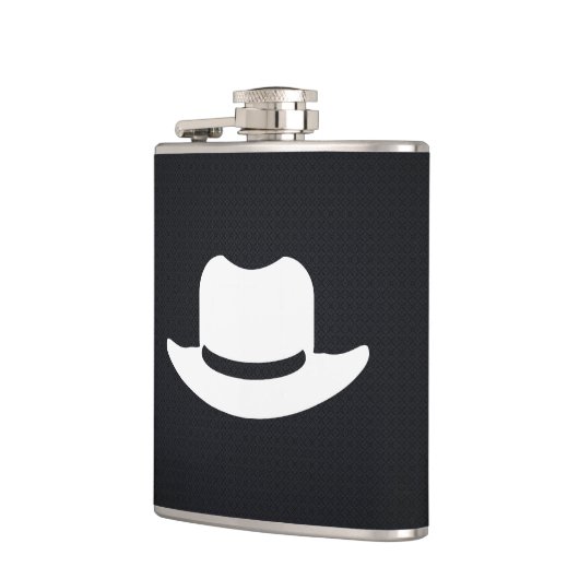 Cowboy Petten Pictogram Heupfles (Links)